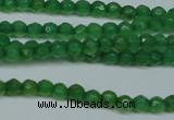 CCN2819 15.5 inches 3mm tiny faceted round candy jade beads