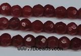 CCN2821 15.5 inches 4mm tiny faceted round candy jade beads