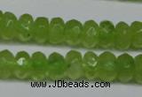 CCN2853 15.5 inches 2*4mm faceted rondelle candy jade beads