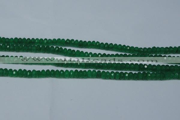 CCN2854 15.5 inches 2*4mm faceted rondelle candy jade beads