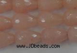 CCN3004 15.5 inches 10*15mm faceted teardrop candy jade beads