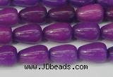 CCN3754 15.5 inches 8*12mm teardrop candy jade beads wholesale