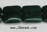 CCN3809 15.5 inches 20*20mm square candy jade beads wholesale