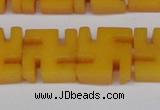 CCN3956 15.5 inches 20*20mm svastika candy jade beads wholesale