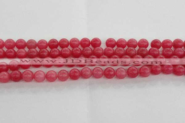 CCN4032 15.5 inches 10mm round candy jade beads wholesale