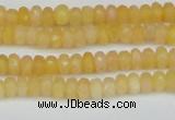 CCN4105 15.5 inches 2*4mm faceted rondelle candy jade beads