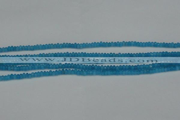 CCN4107 15.5 inches 2*4mm faceted rondelle candy jade beads