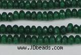 CCN4110 15.5 inches 2*4mm faceted rondelle candy jade beads