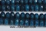 CCN4167 15.5 inches 5*8mm faceted rondelle candy jade beads