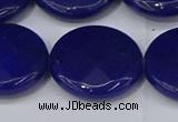 CCN4189 15.5 inches 20mm faceted coin candy jade beads wholesale