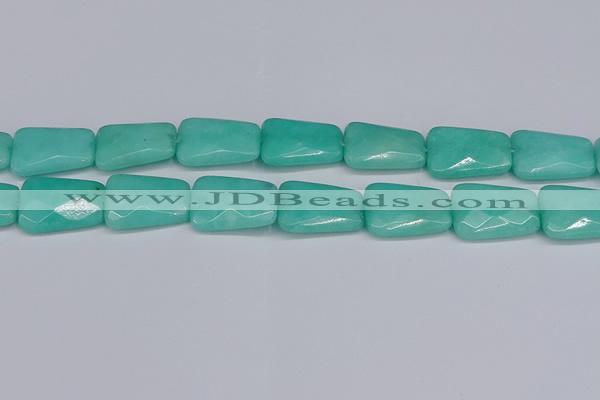 CCN4254 15.5 inches 18*25mm faceted trapezoid candy jade beads