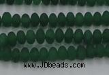 CCN4504 15.5 inches 3*5mm rondelle matte candy jade beads