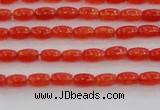 CCN4512 15.5 inches 3*5mm rice candy jade beads wholesale