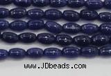 CCN4522 15.5 inches 4*6mm rice candy jade beads wholesale