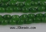 CCN4523 15.5 inches 4*6mm rice candy jade beads wholesale