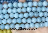 CCN5002 15.5 inches 8mm & 10mm round candy jade beads wholesale