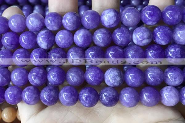 CCN5006 15.5 inches 8mm & 10mm round candy jade beads wholesale