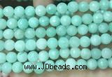 CCN5052 15.5 inches 8mm & 10mm faceted round candy jade beads