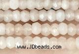 CCN5102 15 inches 3*4mm faceted rondelle candy jade beads