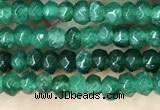 CCN5119 15 inches 3*4mm faceted rondelle candy jade beads