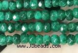 CCN5121 15 inches 3*4mm faceted rondelle candy jade beads