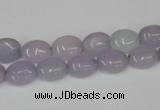 CCN514 15.5 inches 8*10mm oval candy jade beads wholesale