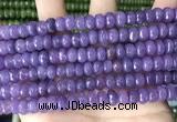 CCN5146 15 inches 5*8mm faceted rondelle candy jade beads