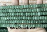 CCN5156 15 inches 5*8mm faceted rondelle candy jade beads