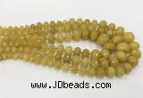 CCN5170 5*8mm - 14*20mm faceted rondelle candy jade graduated beads