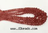 CCN5193 6mm - 14mm round candy jade graduated beads