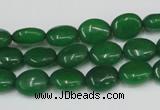 CCN522 15.5 inches 8*10mm oval candy jade beads wholesale