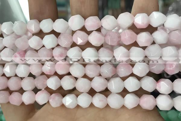 CCN5232 15 inches 8mm faceted nuggets candy jade beads