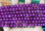 CCN5281 15 inches 6mm round candy jade beads Wholesale