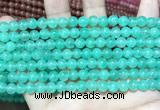 CCN5291 15 inches 6mm round candy jade beads Wholesale