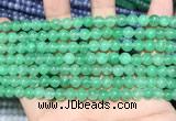 CCN5292 15 inches 6mm round candy jade beads Wholesale