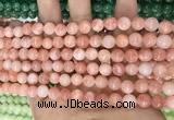 CCN5322 15 inches 8mm round candy jade beads Wholesale