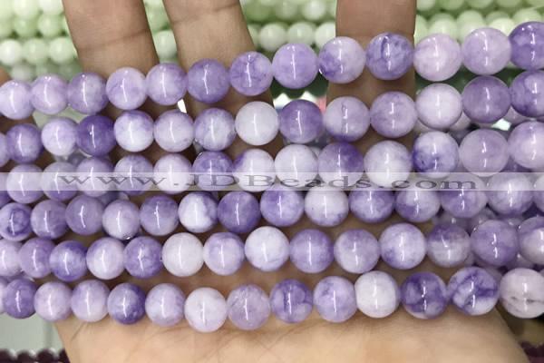 CCN5354 15 inches 8mm round candy jade beads Wholesale