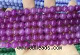 CCN5365 15 inches 8mm round candy jade beads Wholesale