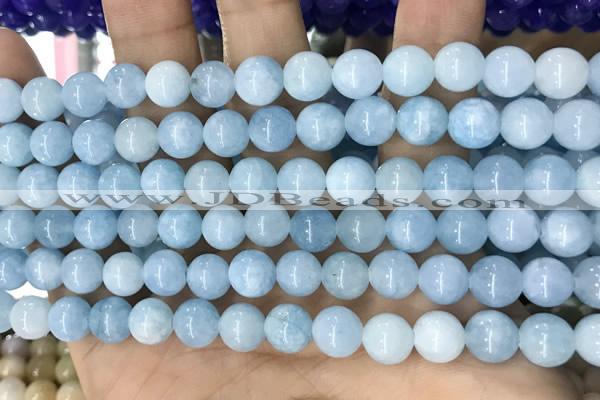 CCN5385 15 inches 8mm round candy jade beads Wholesale