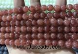 CCN5447 15 inches 8mm round candy jade beads Wholesale