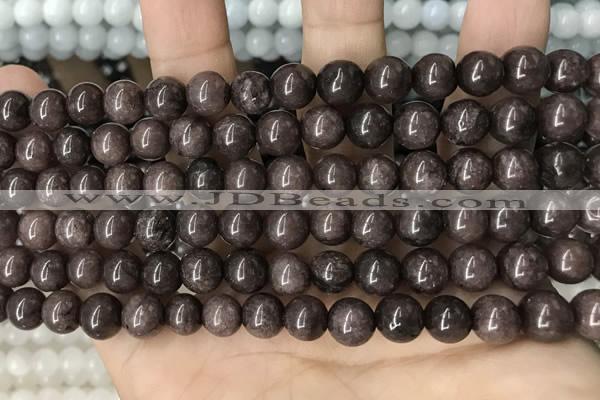 CCN5464 15 inches 8mm round candy jade beads Wholesale