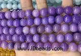 CCN5529 15 inches 8mm round candy jade beads Wholesale