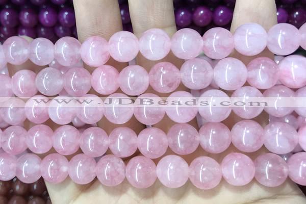 CCN5531 15 inches 8mm round candy jade beads Wholesale