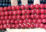 CCN5535 15 inches 8mm round candy jade beads Wholesale