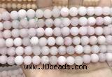 CCN5583 15 inches 8mm round matte candy jade beads Wholesale