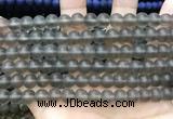 CCN5628 15 inches 8mm round matte candy jade beads Wholesale