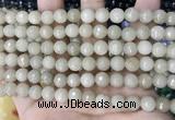 CCN5683 15 inches 8mm faceted round candy jade beads