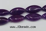 CCN576 15.5 inches 10*20mm marquise candy jade beads wholesale