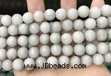 CCN5764 15 inches 10mm faceted round candy jade beads