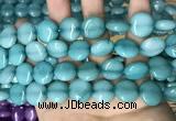 CCN5894 15 inches 15mm flat round candy jade beads Wholesale